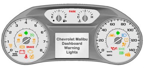 Chevy malibu dashboard symbols - Nov 4, 2020 · This light means that one of the turn signals is on. If you notice that both arrows blink, it means the hazard lights are turned on. Press the red triangle on the dashboard to turn on and off the hazard lights. You will need a Chevrolet OBD-II scanner that can read fault codes from all modules to diagnose the warning lights on this list. 
